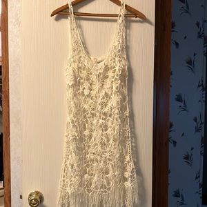 Free People crochet cover up